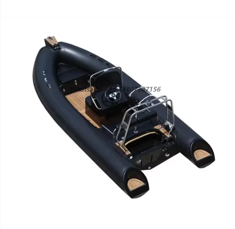 RIB480 Fiberglass Inflatable Boat with Hyperion PVC 16ft Fishing Europe 6 Capacity
