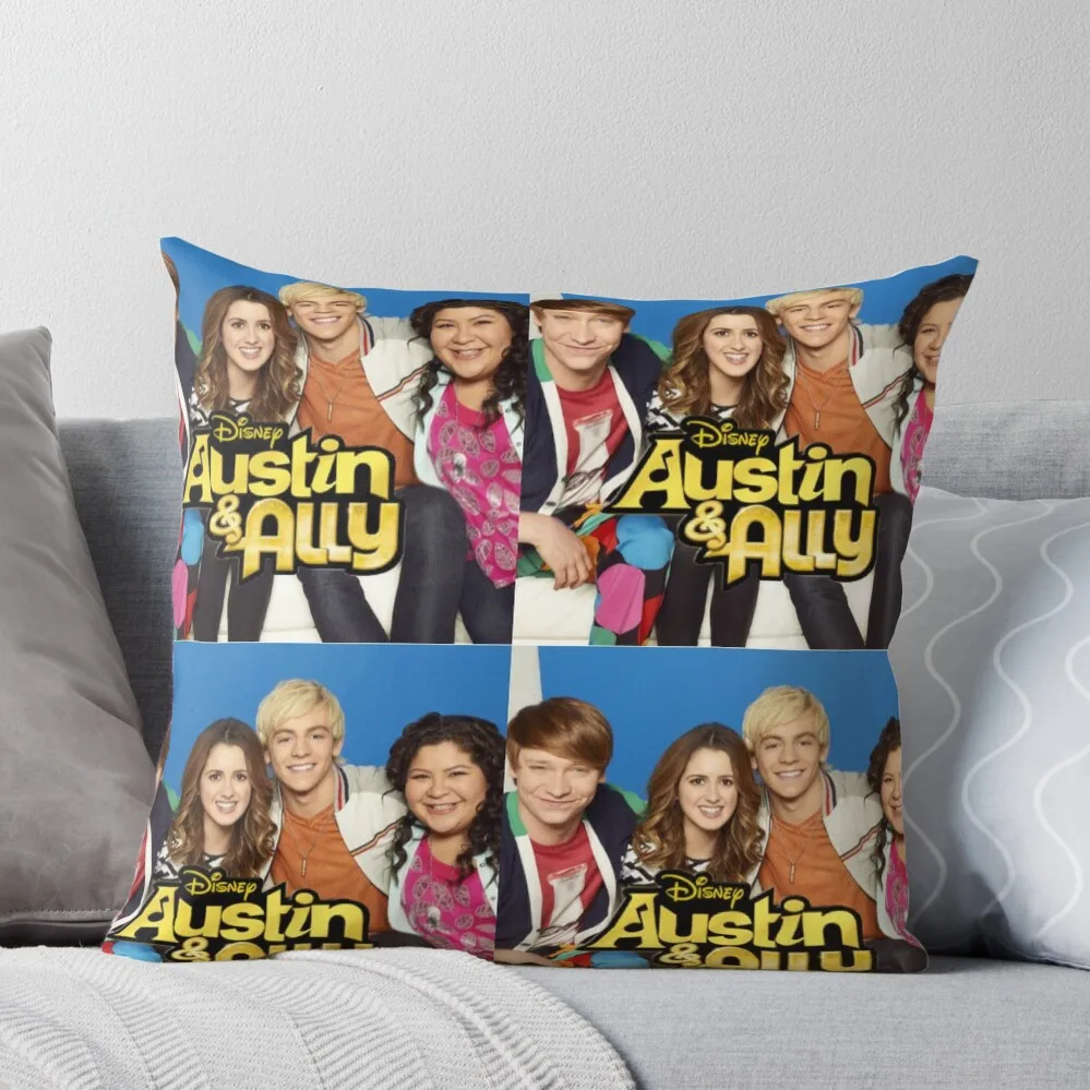 

Austin & Ally merch Throw Pillow christmas pillow case christmas supplies Ornamental Pillow Decorative Cover For Living Room