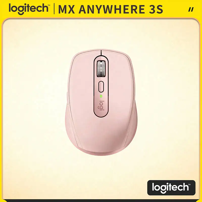 

Компактная мышь Logitech MX Anywhere 3S, эргономичный дизайн, перезаряжаемая, с быстрым прокруткой для портативных ПК Mac
