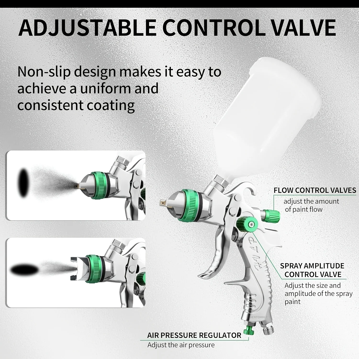 LVLP 스프레이 건 H2008 1.4/1.7/2.0/ - Hvlp Spray Gun Gravity Feed 리뷰 및 가격