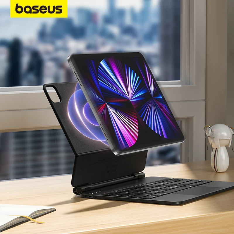 

Baseus Bluetooth Wireless Keyboard Case for iPad Pro Magnet Keyboard For iPad Air 5 4 Case Tablet Folding Keyboard With Trackpad
