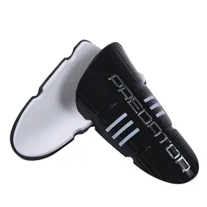 Shin Pad für Fußball, Stoßdämpfer, Beinschutz, Stoßdicht, Licht, tragbar, Schaftbrett, Fußball, 1 Paar 6 Hauptverkäufe Canelas Gewichte Fitnessstudio - №5