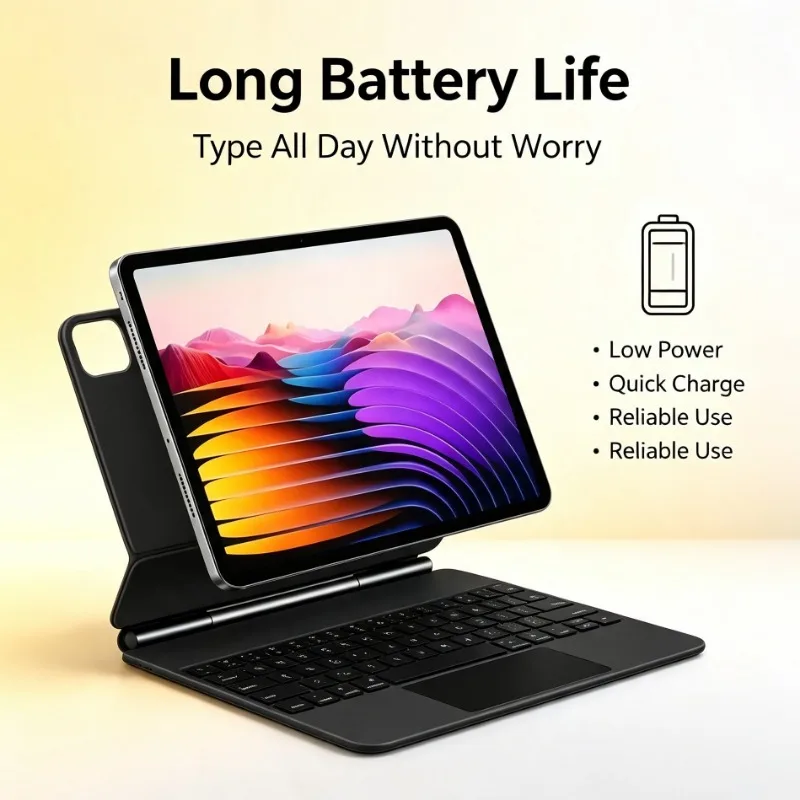 Light Slim Wireless Keyboard Folio For Xiaomi Mi Pad 8 Pro 11.2
