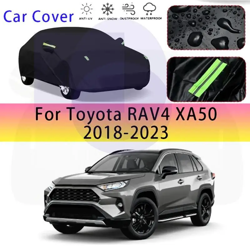 

For Outdoor Protection Waterproof Full for Toyota RAV4 XA50 2018 2023 Snow Cover Sunshade Dustproof Exterior Car Covers
