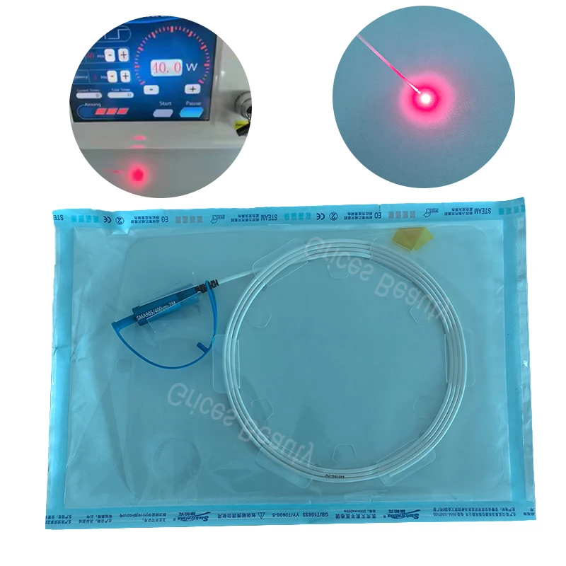 SMA905 Fat Dissolving Optical Fiber 400um 600um Bare Fiber For 980nm 1470nm Diode Laser Accessories Skin Tightening Cellulite