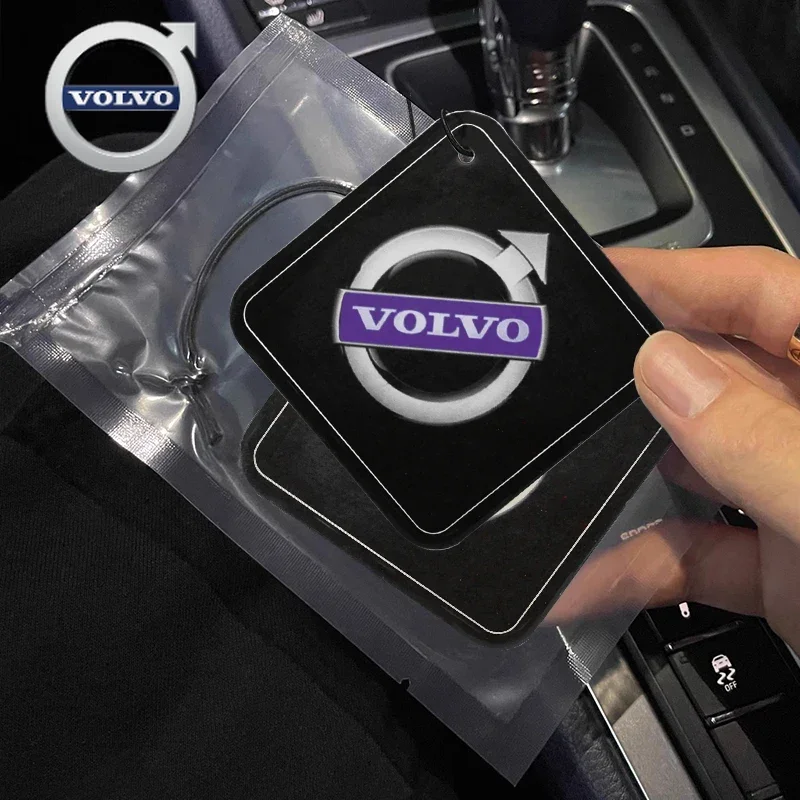 For Volvo Car Air Freshener Auto Interior Perfume Rearview Mirror Pendant For Volvo Rdesign S40 XC40 S80 V90 T6 V50 AWD V40 S70