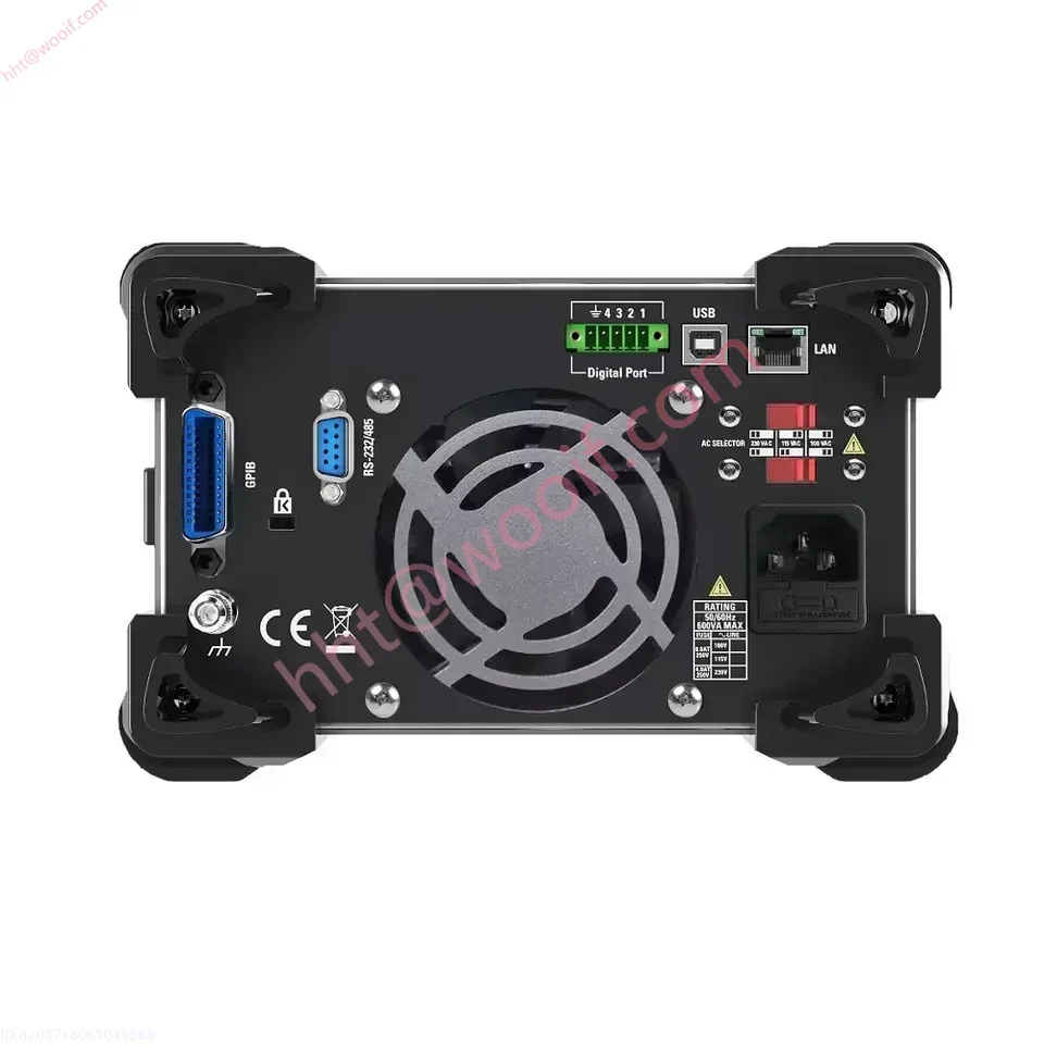 HDP4424B Программируемый линейный источник питания постоянного тока с 4,3-дюймовым цветным дисплеем