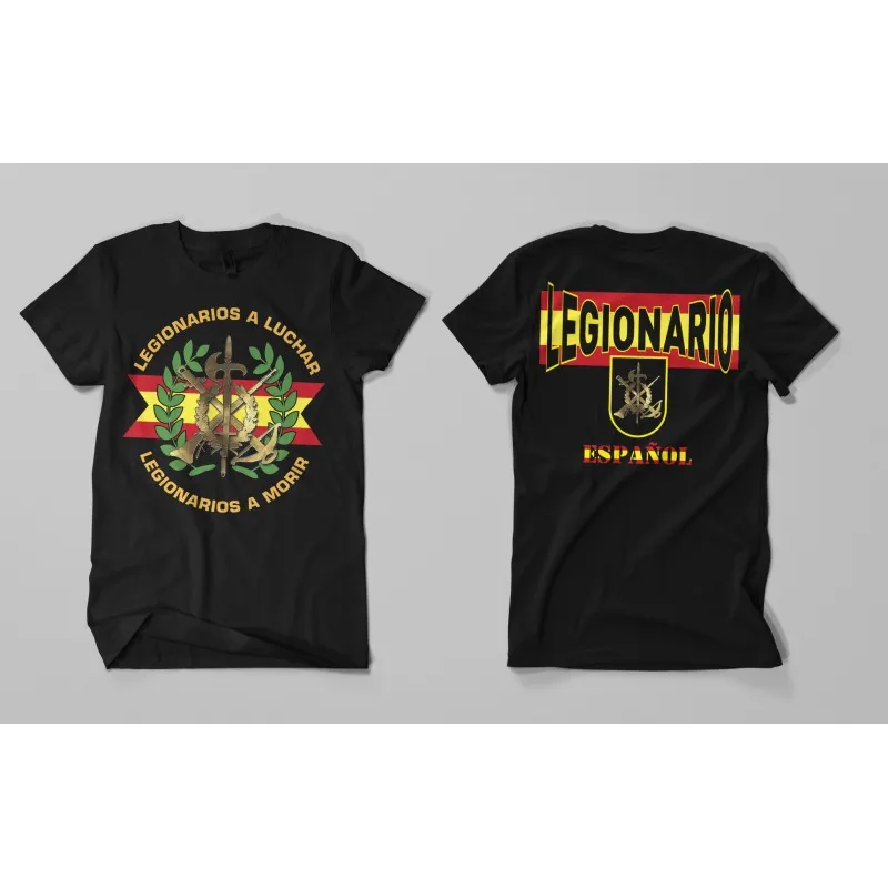 Spain Español LEGIONARIOS A LUCHAR Men T Shirts Short Casual 100% Cotton Size S-3XL Harajuku Tshirt