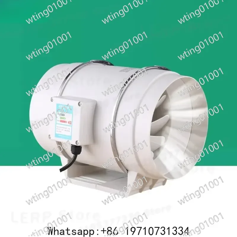 for 4 5 6 8 Inch Inline Duct Fan 110V 220V Ventilation Blower Quiet Air Extractor for Indoor Grow Tent Hydroponics Greenhouse