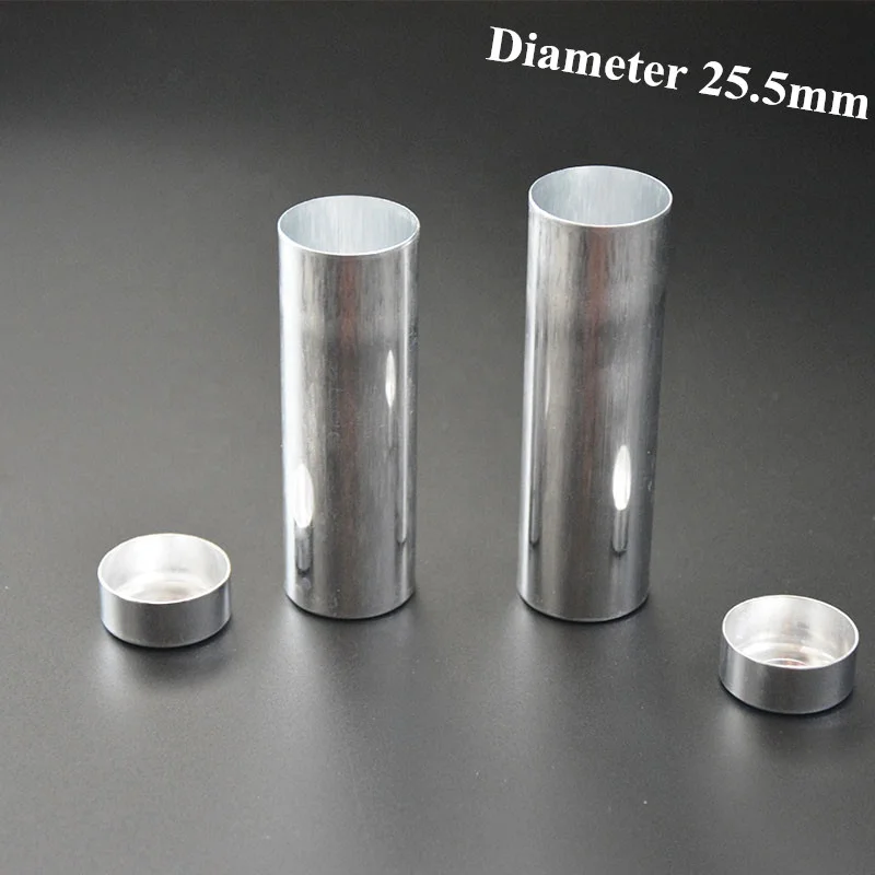 50pcs Lab Health Material Aluminium Lab Empty Cartridges Valplast Material Tubes for Labs 25mm*45mm 75mm/85mm/100mm/110mm/120mm
