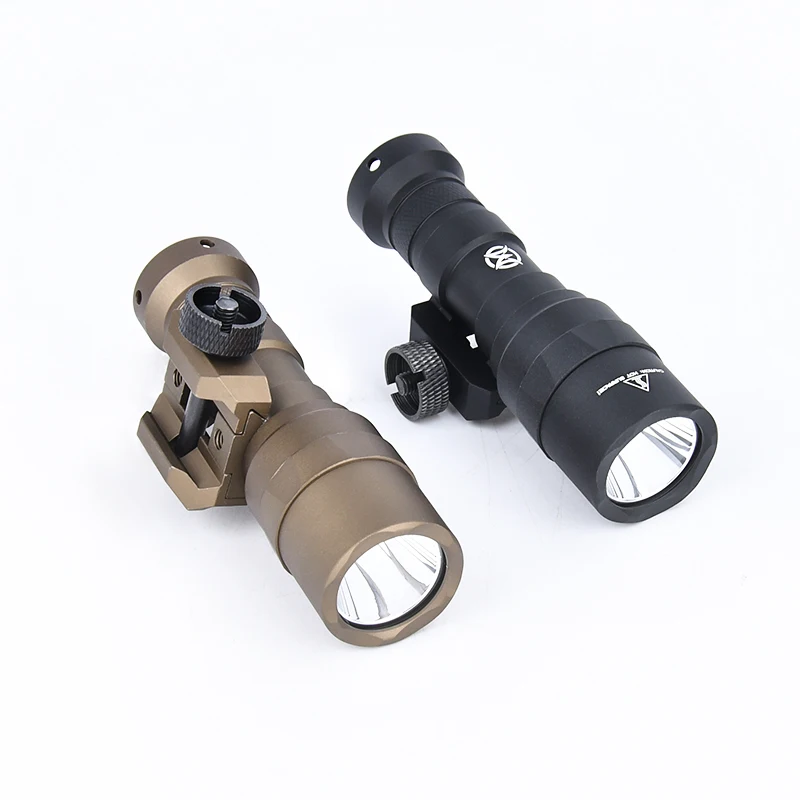 Wadsn Tactical M300 Flashlight Mini Airsoft Scout Lights Outdoor Hunting M300C Spotlight With Constant-on Switch Fit 20MM Rail