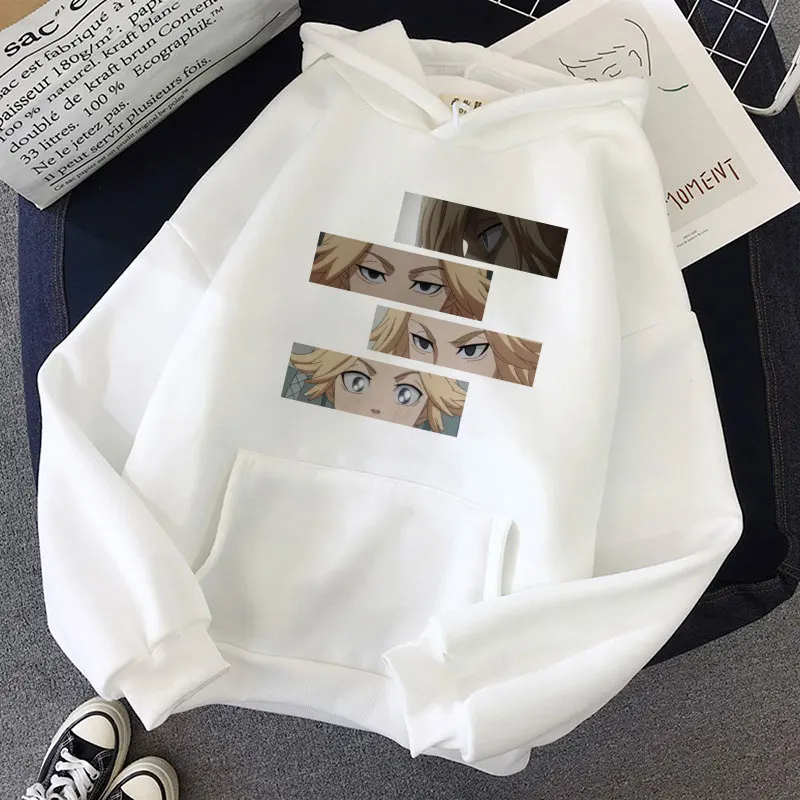 Brzy – Modne Sweatshirty z Motywem Anime Tokyo Avengers dla Mężczyzn i Kobiet w Stylu Y2K i Harajuku