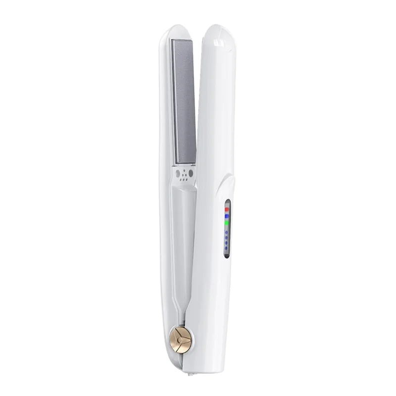 

M17K-USB Charging Cordless Hair Straightener And Curler Mini Portable Travel Hot Tool Straight Curl Functionality