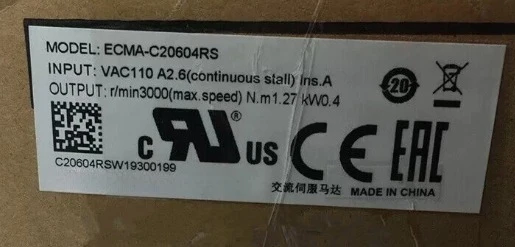 Brand New Original ECMA-C20604RS Original ECMA C20604RS Fast Delivery