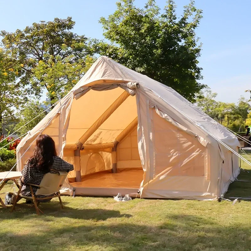 Hot Selling High Grade Waterproof Outdoor Camping Tent Glamping Bell Tents Camping Outdoor for Luxury