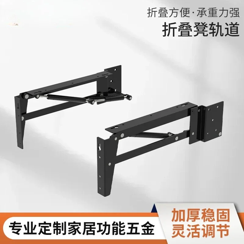 Buffer damping shoe changing stool, shoe cabinet folding chair, entrance chair wall hanging