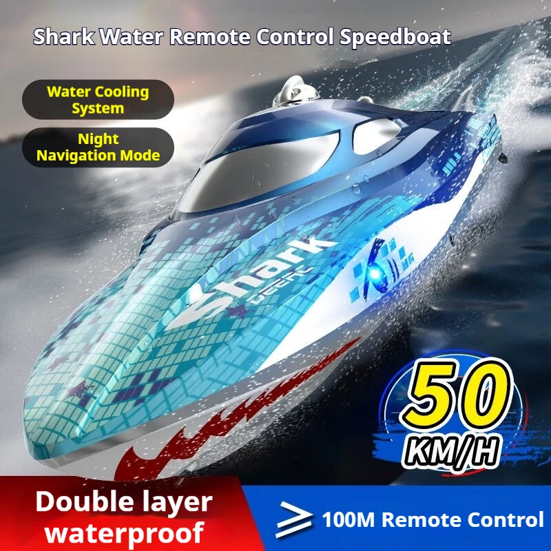 เรือบังคับวิทยุความเร็วสูงรุ่นใหม่ ขายดี เรือเร็ว เรือยอชท์ใต้น้ำ เรือฉลาม ของเล่นไฟฟ้ากันน้ำ ของขวัญ
