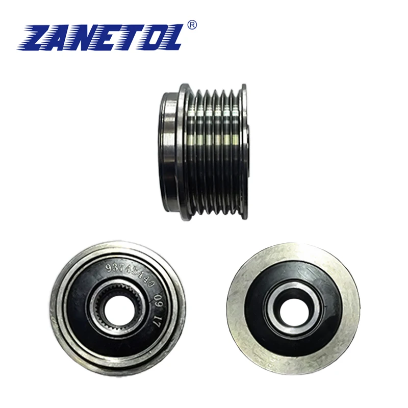 ZANETOL New Model Cars Accessories Alternator Pulley Clutch High Performance Automotive Parts for Chevrolet Mercedes 93743440