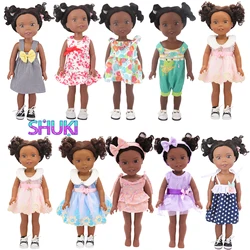 Newest Fashion 14 Inch Doll Skirt Clothes 31-35cm Bow-knot Flower Dress Fit Blyth Doll For 1/6 BJD SD Doll Accessories Panties
