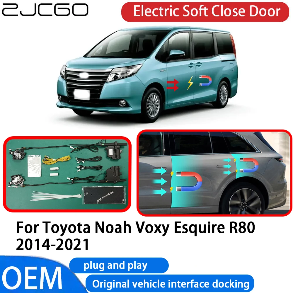 

for Toyota Noah Voxy Esquire R80 Car Automatic Electric Soft Close Door Closer System OEM Plug and Play Comfort Closing