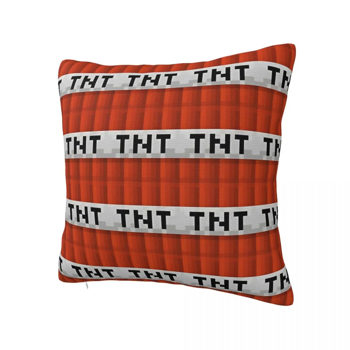 TNT Bomb Block Funny Meme Pixel Pillowcase Double-sided Printing Cushion Cover Decor Throw Pillow Case Cover Home Square 40X40cm