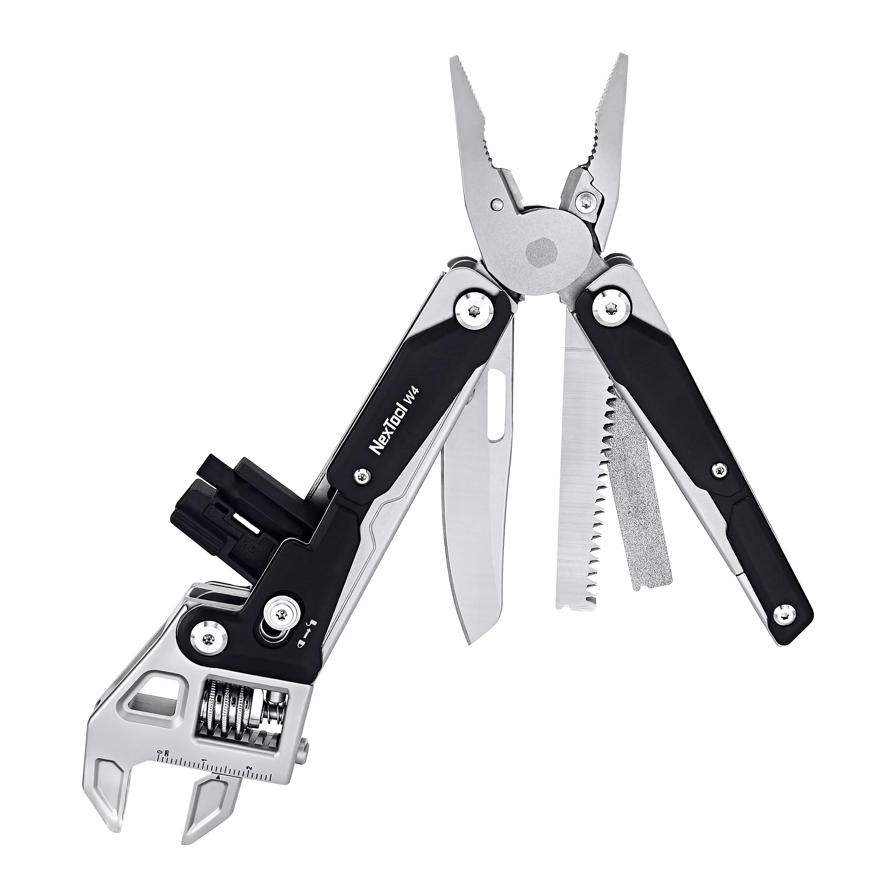 Nextool W4 11 in 1 Outdoor Adjustable Multifunction Wrench Patent Ratcheting Wrench System Precision Build Foldable Tools