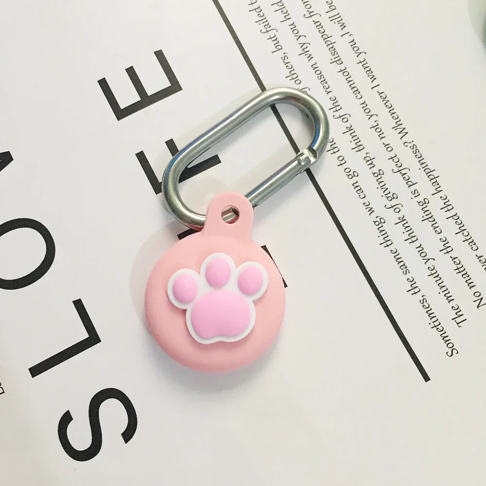 에어태그 커버 귀여운 한국 재미있는 개 만화 실리콘 보호 분실 방지 보호 케이스, 에어 태그 로케이터 트래커 커버