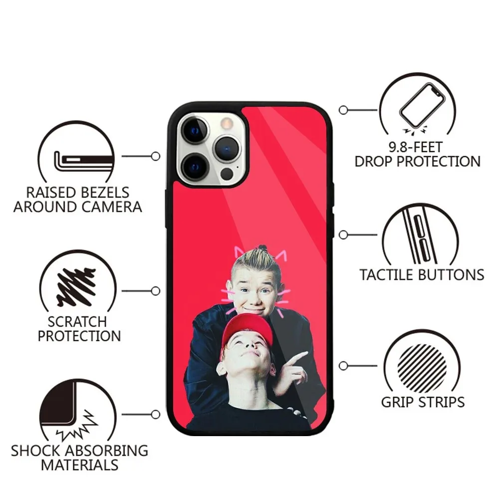 Singer Marcus And M-Martinus Phone Case For iPhone 16,15,14,13,12,11,Plus,Pro,Max,Mini Magsafe Magnetic Wireless Charging