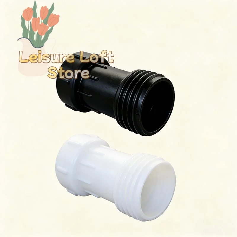 S60 To S60 IBC Tank Connector Extension Hose Leakproof 2 Inch Plastic Adapter for Industrial Storage Tanks