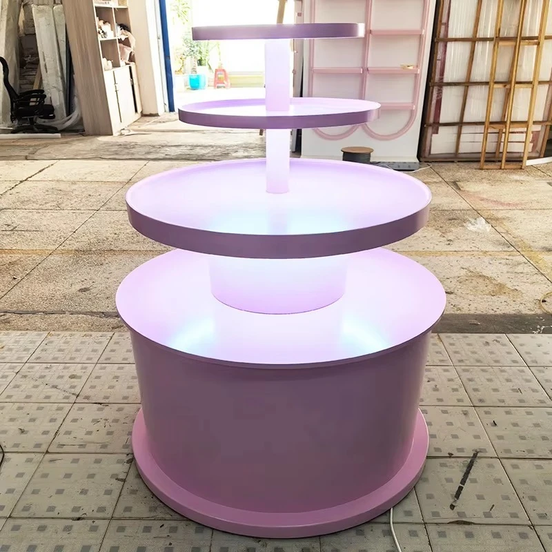 Floor-to-ceiling display stand Cosmetics display stand Living room Bedroom Modern and simple