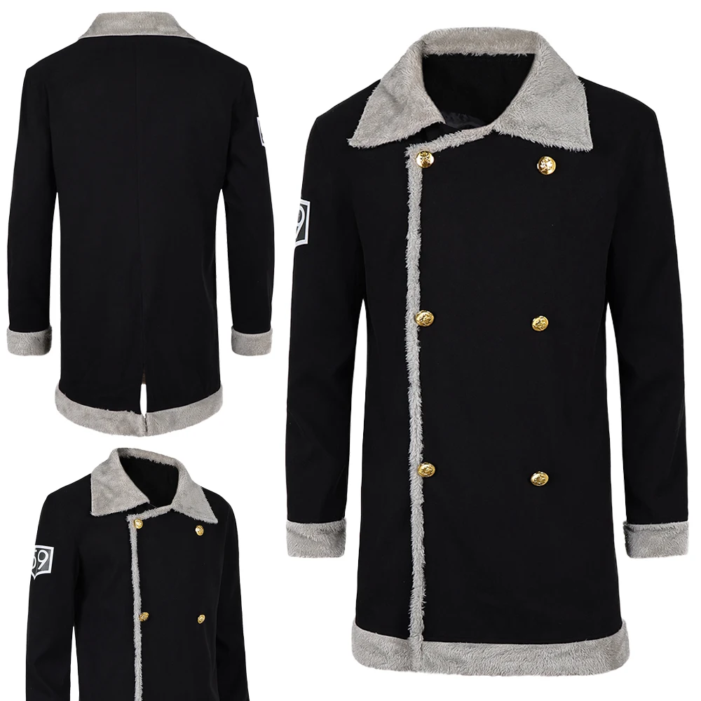 

Pirate Sanji Cosplay Fantasy Black Coat 2026 Live Action TV Pirate Costume Disguise Halloween Adult Men Fantasia Party Outfits