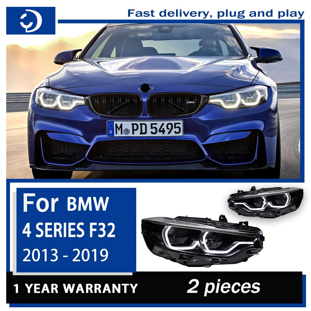 Headlight For BMW  4 Series F32 LED Headlights 2013-2019 F36 Head Lamp M4 Car Styling DRL Signal Projector Lens Auto Accessories