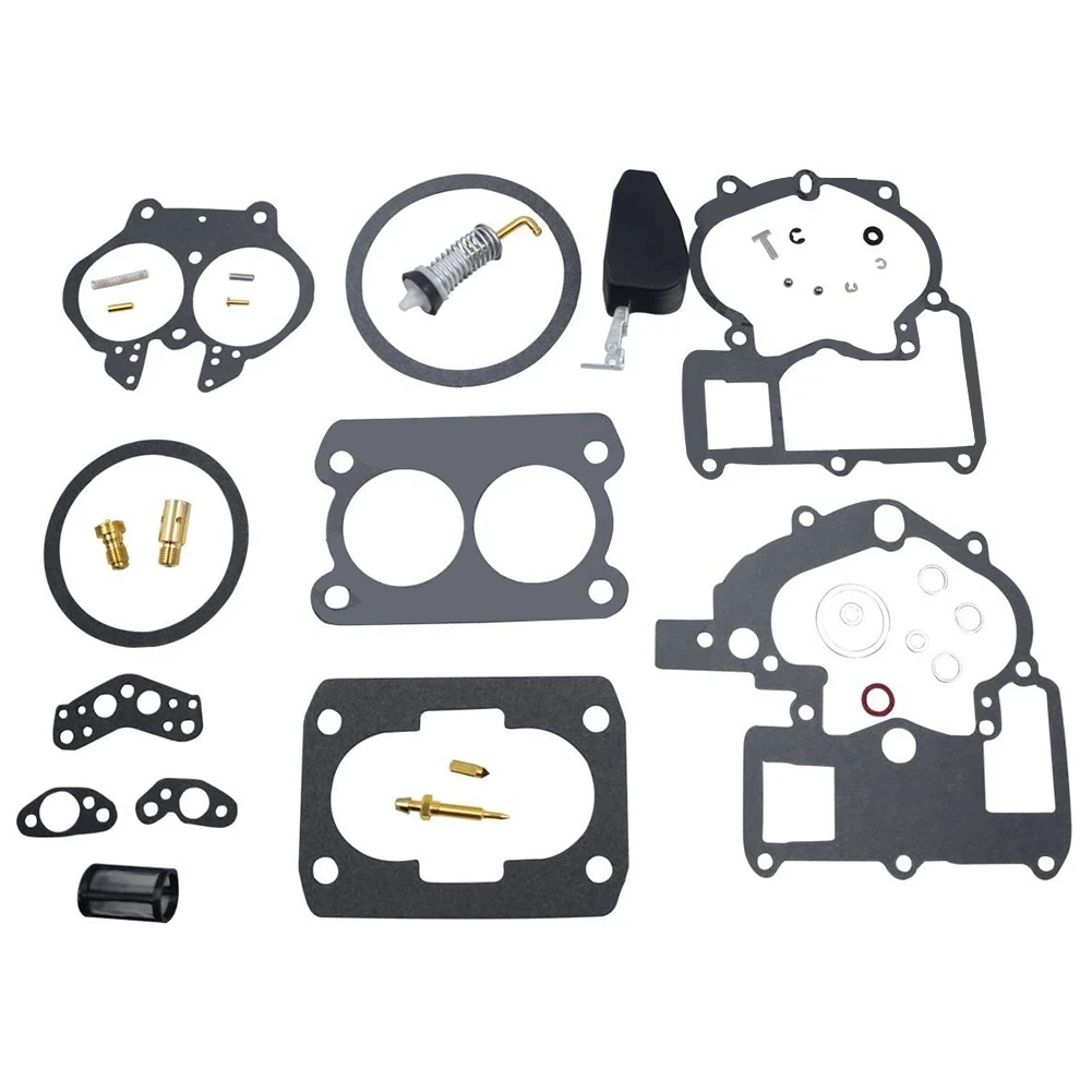 Carburetor Reconstruction Kit for Mercury Ship 3.0L 4.3L 5.0L 5.7L Mercarb 2 BBL Carburetor 3302-804844002 1389-9562A1