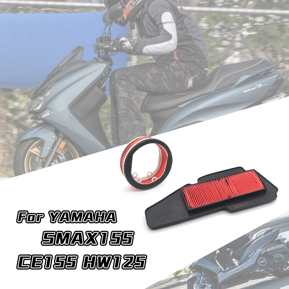 

motorcycles air filter for Yamaha 52S HW125 HW150 XENTER Majesty-S125 SMAX155 XC125R FORCE155