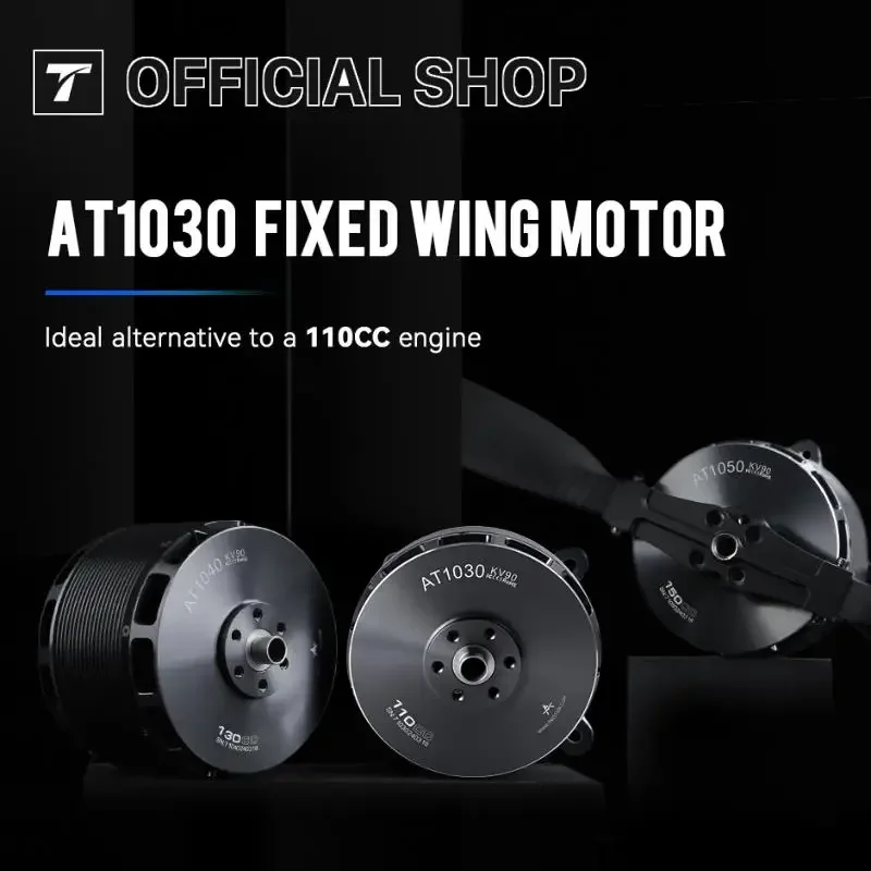 

T-MOTOR AT1030 Brushless Motors with 28kg Thrust for Heavy-lift Fixed Wing Drones UAV Motors Fixed-Wing Drone DIY Parts