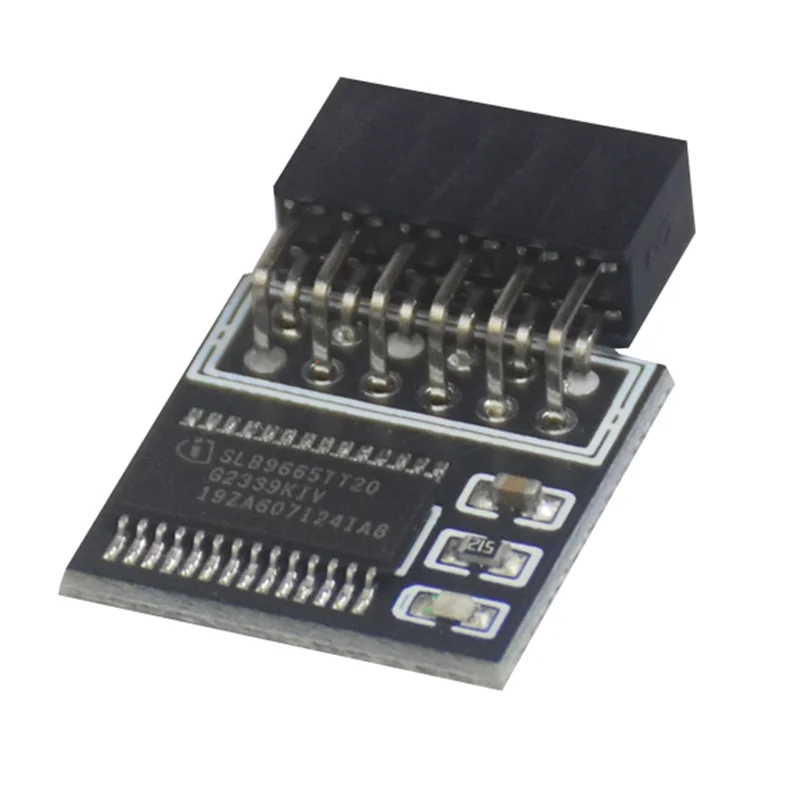 TA-TPM 2.0 Encrypted Security Module Replacement Parts For Gigabyte Motherboards Win11- LPC-12PIN Card Module