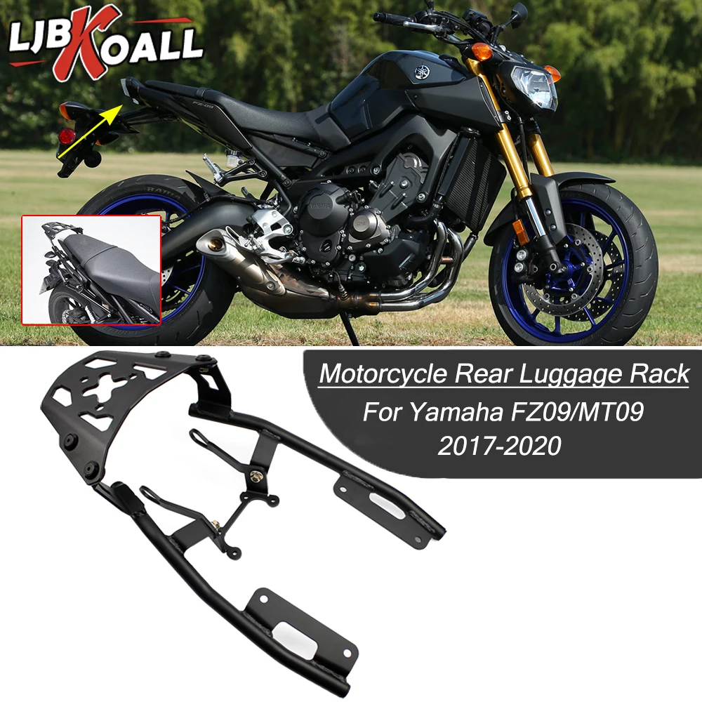 

For MT09 FZ09 Rear Rack Luggage Shelf Bracket Tailbox Support Tail Plate For Yamaha FZ-09 MT-09 FZ MT 09 Motorcycle Accessories