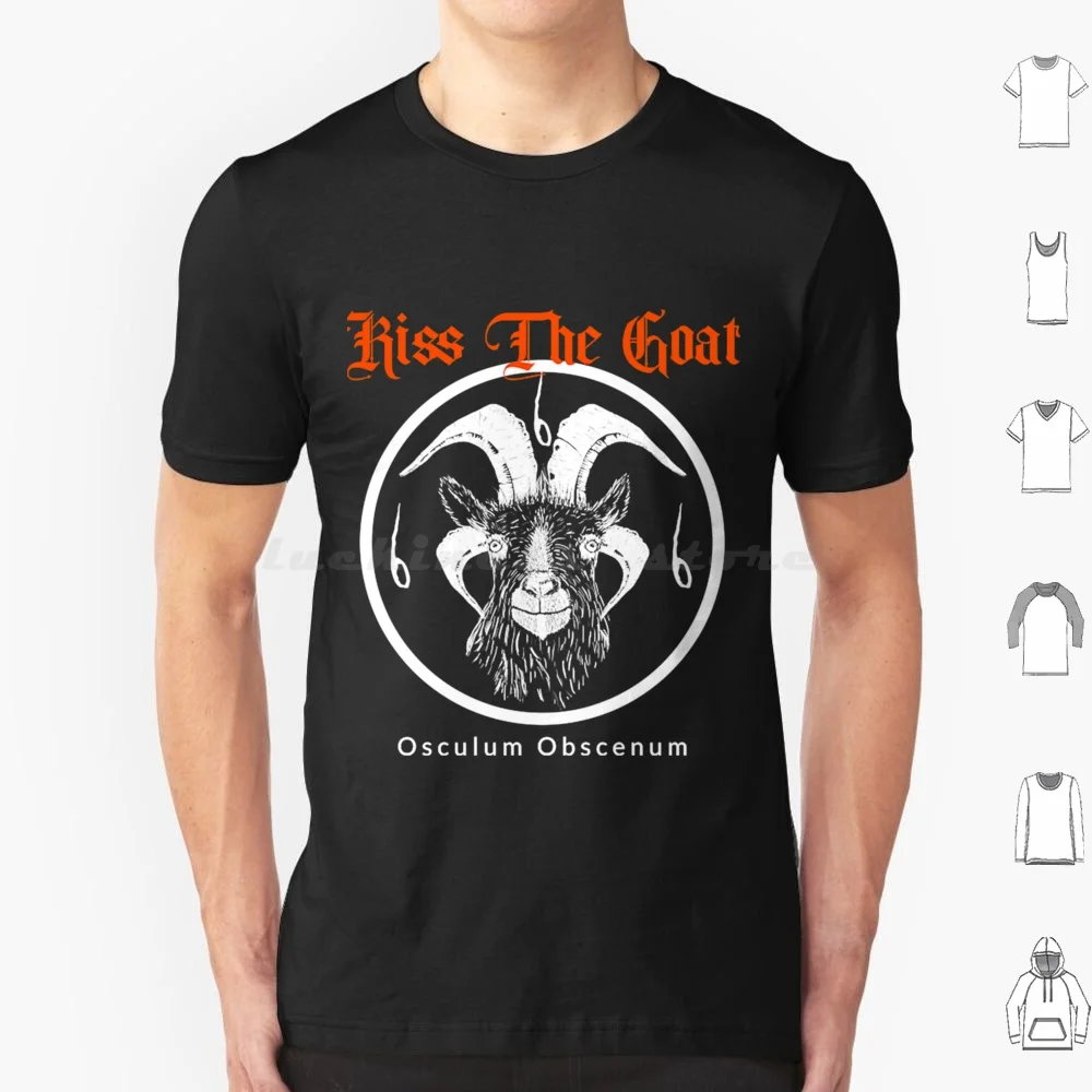 Kiss The Goat Essential. Camiseta 6xl de algodón, camiseta genial Ghost Bc Papa Emeritus Ghost Band Cardinal Copia The Band Ghost Nameless