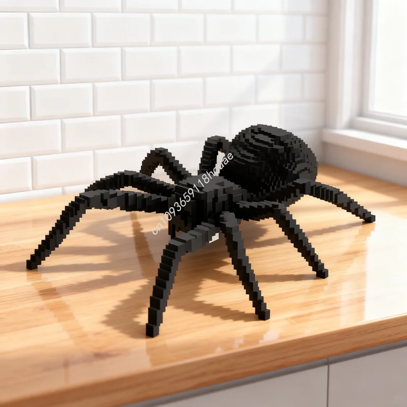 

11569pcs MOC Large Spider Seasonal Halloween Model Building Blocks Construction Idea Education Christmas Gifts Brick Toy Kids