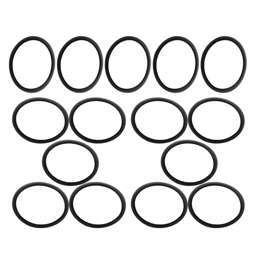 

15 Pcs O Muffler Rubber Dampening Accessories Instrument Brass Trumpet Instrument Rings Components