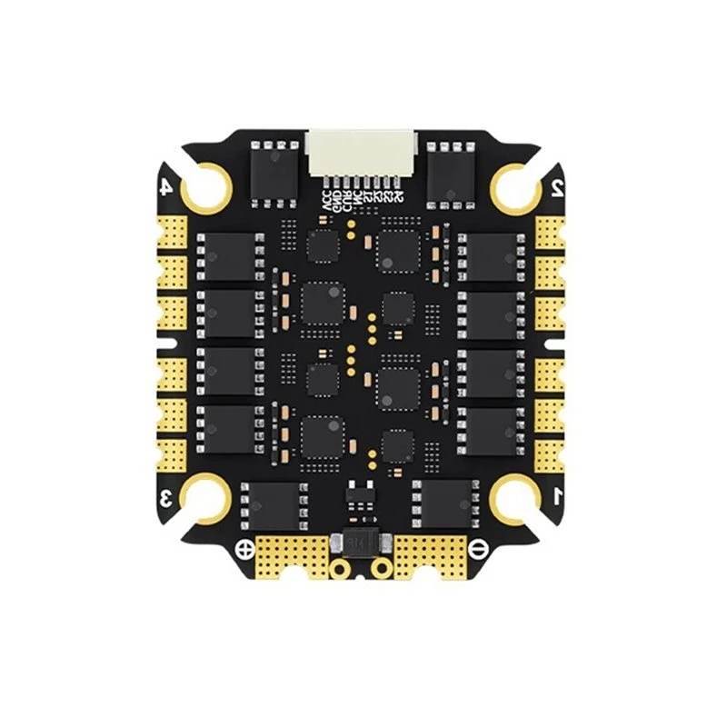 T24C For FPV Drone Traversing Machine Compatible 3055S 55A 8-Bit 4-In-1 ESC 3-6S Dshot 150/300/600/Multishot/Oneshot Warrior