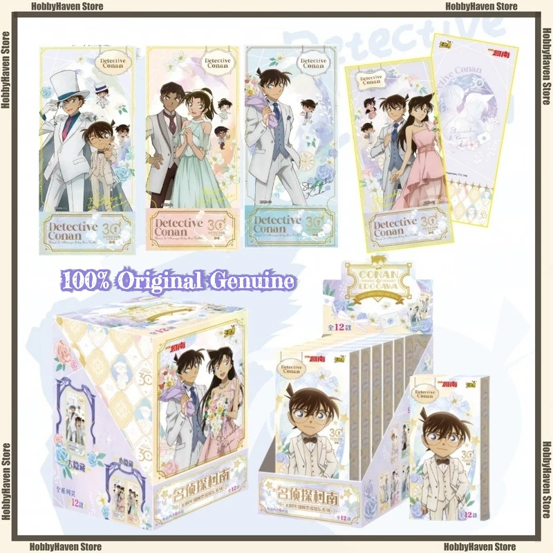 

В наличии Карточная игра Детектив Конан 30-летие Лазерный шейкер для билетов Серия Акриловая аниме Периферийная коллекция Подарок