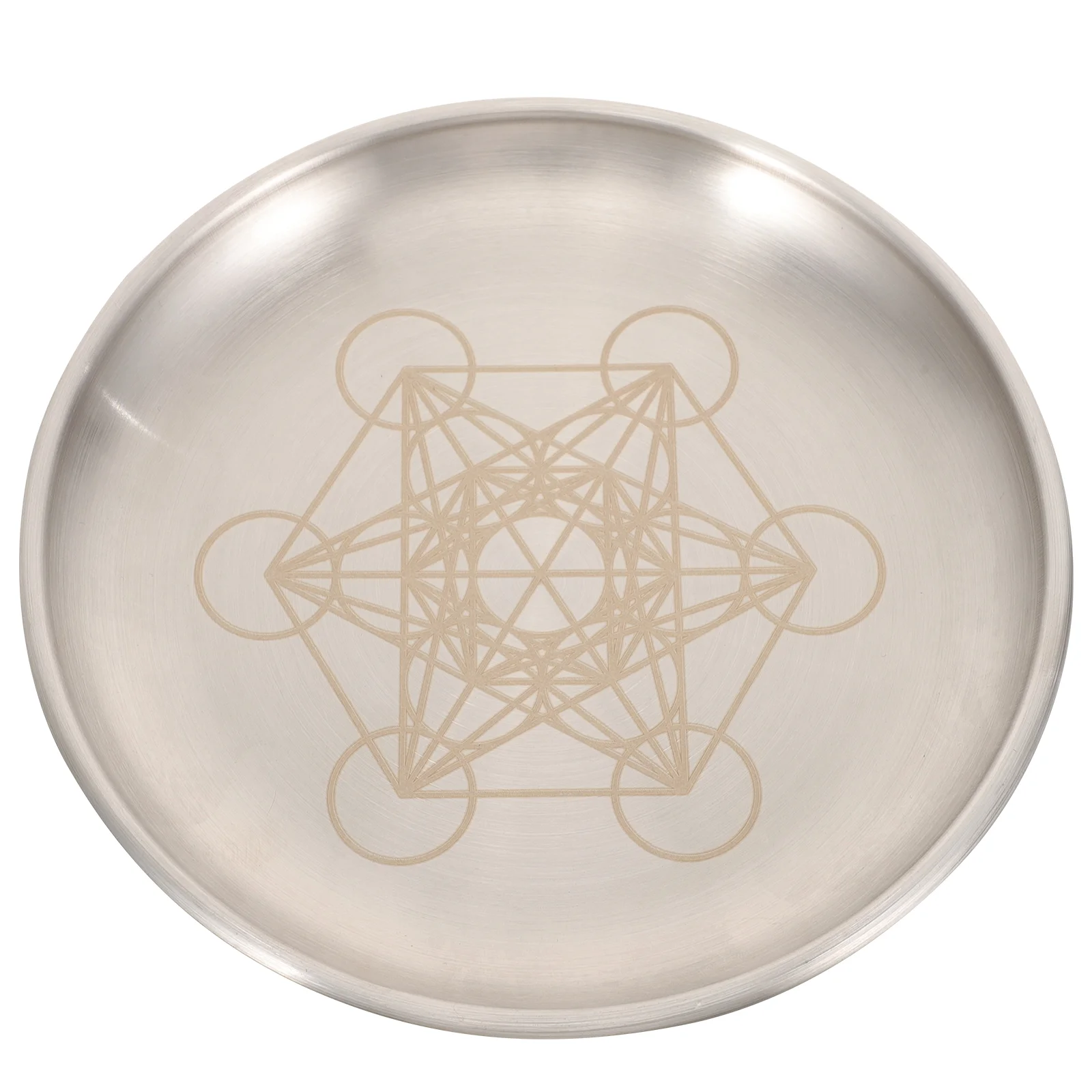 Ritual Tray Pentagram Pendant Light Tapered Candlesticks Plate Iron Holder