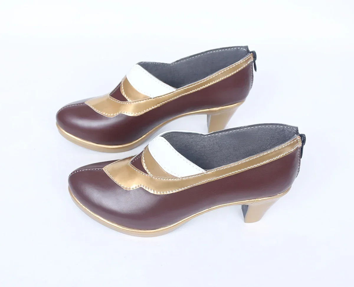 FGO destin Grand ordre Leonardo da Vinci Cosplay chaussures sur mesure Anime Costume chaussures pour les femmes