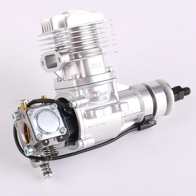 DLE Original New DLE 20CC DLE20RA DLE 20RA Gasoline Engine for RC Model Two Strokes Single Cylinder Rear Exhaust Natural Air