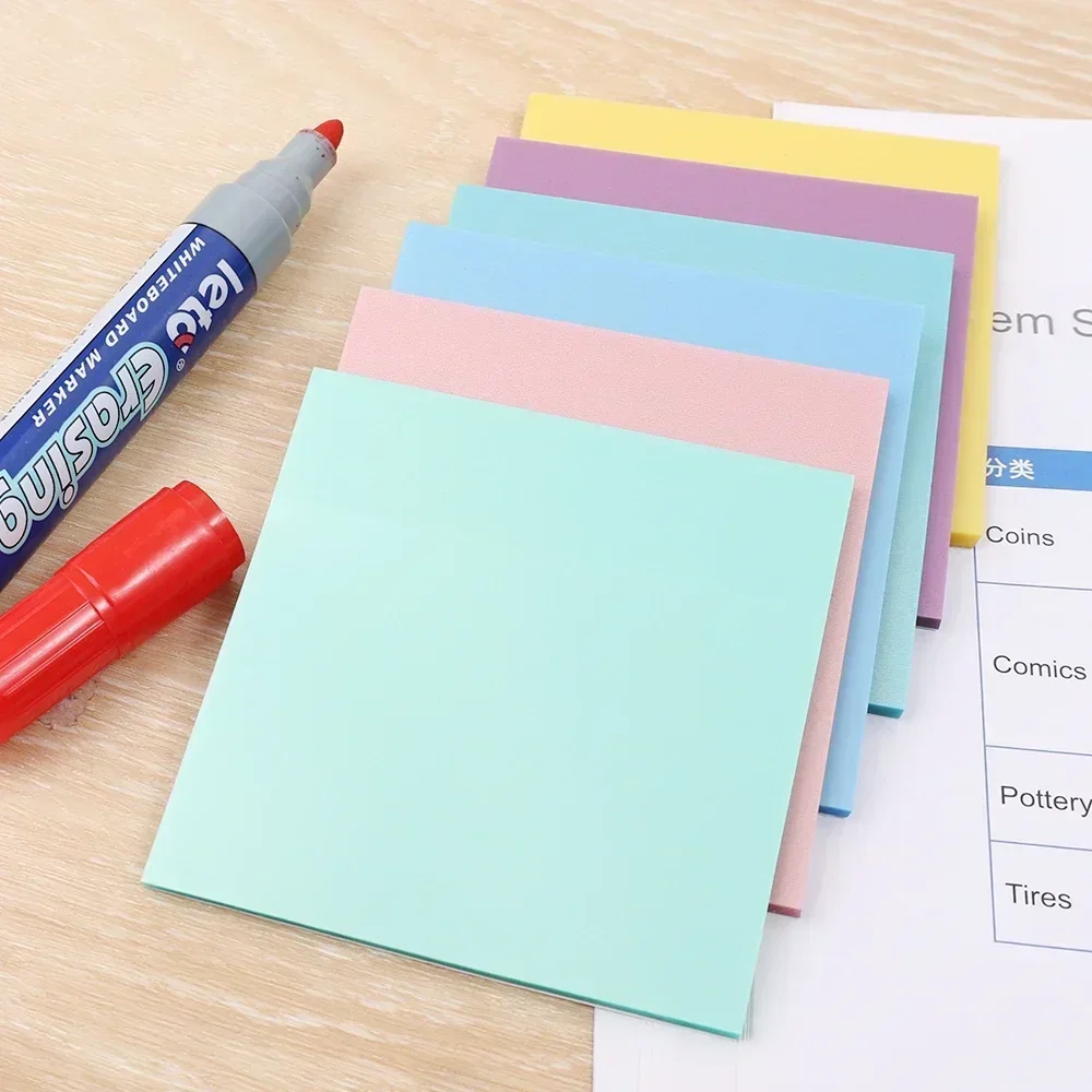 7/5/3/1pcs Transparent Notes Clear Sticky Clear See Through Posted It Note Memo Pads for College Students Planner Office School