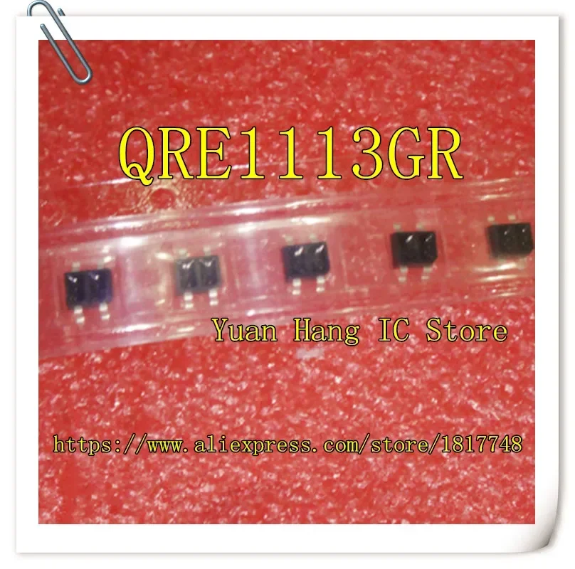 100PCS/LOT QRE1113GR QRE1113G QRE1113 SMD4 SOP4 Reflective photoelectric switch SMD phototransistor