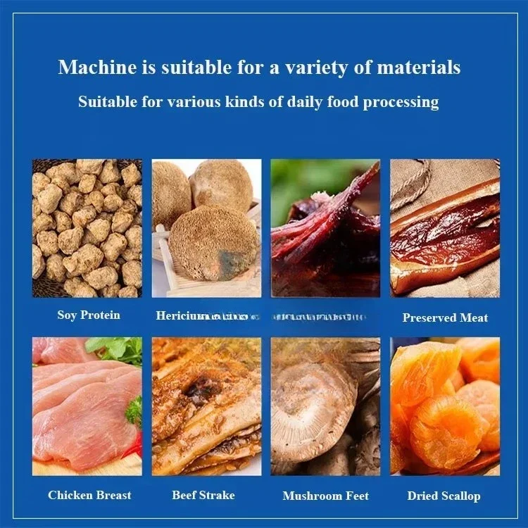 Picture 6: aking Meat Cutting Machine With Low PriceHot Selling in Cubes Floss M