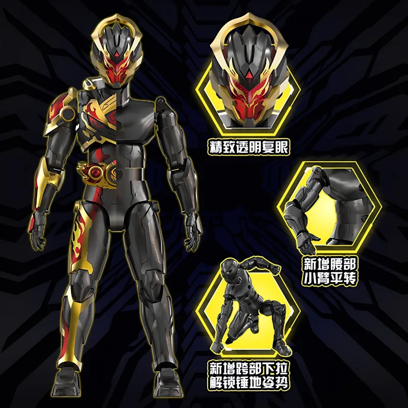 Auldey Originele Armor Hero Anime Figuur Beweegbare Pop Model Action Figure Speelgoed voor Jongens Meisjes Kids Gift Collectible Ornamenten