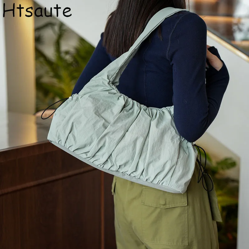 

Повседневные сумки через плечо, ретро-сумки из нейлона, осенне-зимние новые универсальные сумки для работы и поездок на работу, женские сумки, сумки-тоуты.